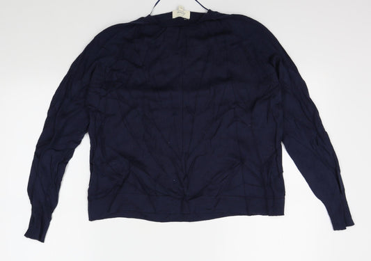 Linea Womens Blue   Pullover Jumper Size S