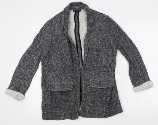 Topshop Womens Grey   Cardigan Jumper Size 10