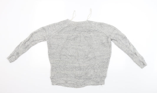 Dorothy Perkins Womens Grey   Pullover Jumper Size 12