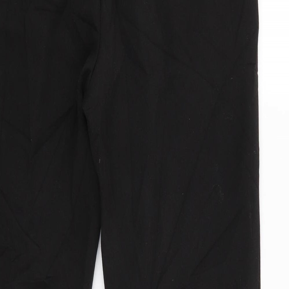 ecru Womens Black   Trousers  Size 10 L26 in