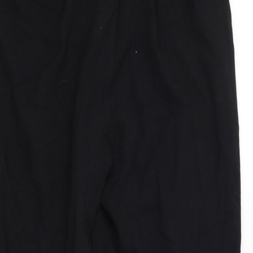 Classics Womens Black   Trousers  Size 10 L26 in