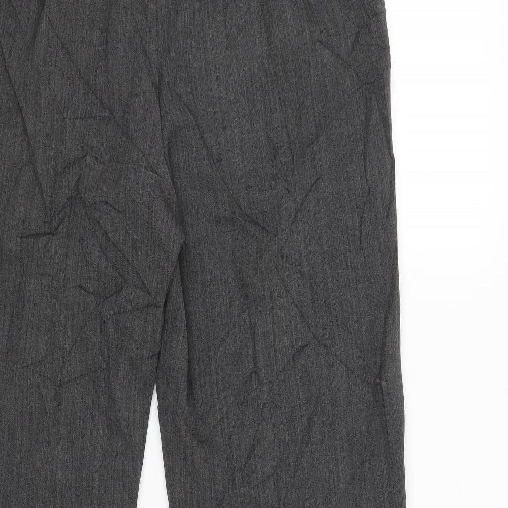 CC Womens Grey   Trousers  Size 14 L29 in