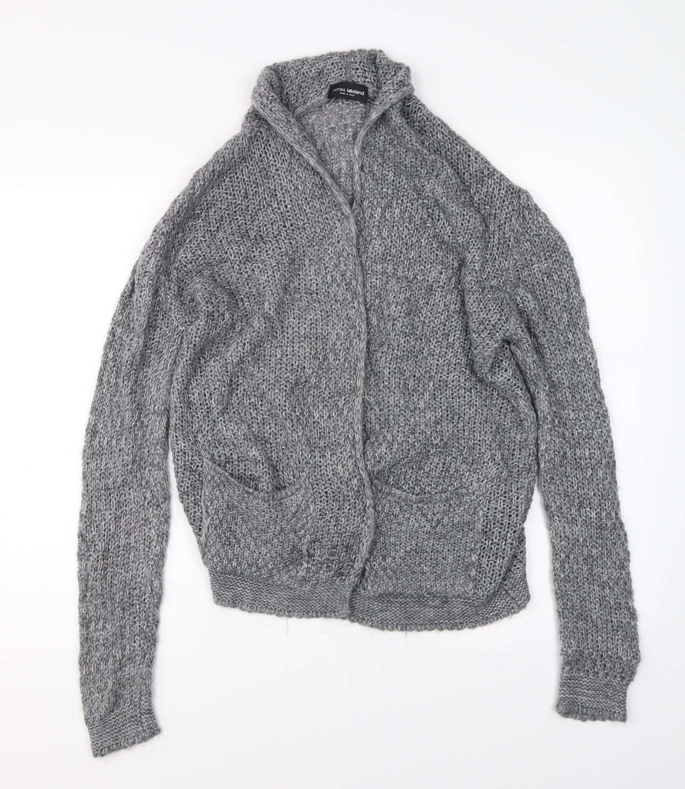 James Lakeland Womens Grey   Cardigan Jumper Size M