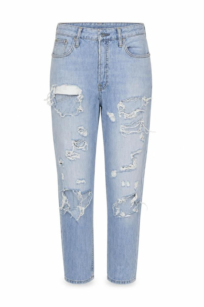 Topshop Womens Blue   Straight Jeans Size 30 L30 in