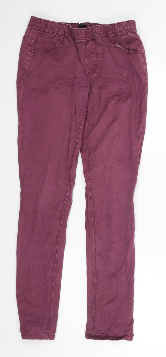 Rainbow Womens Purple   Trousers  Size 10 L26 in