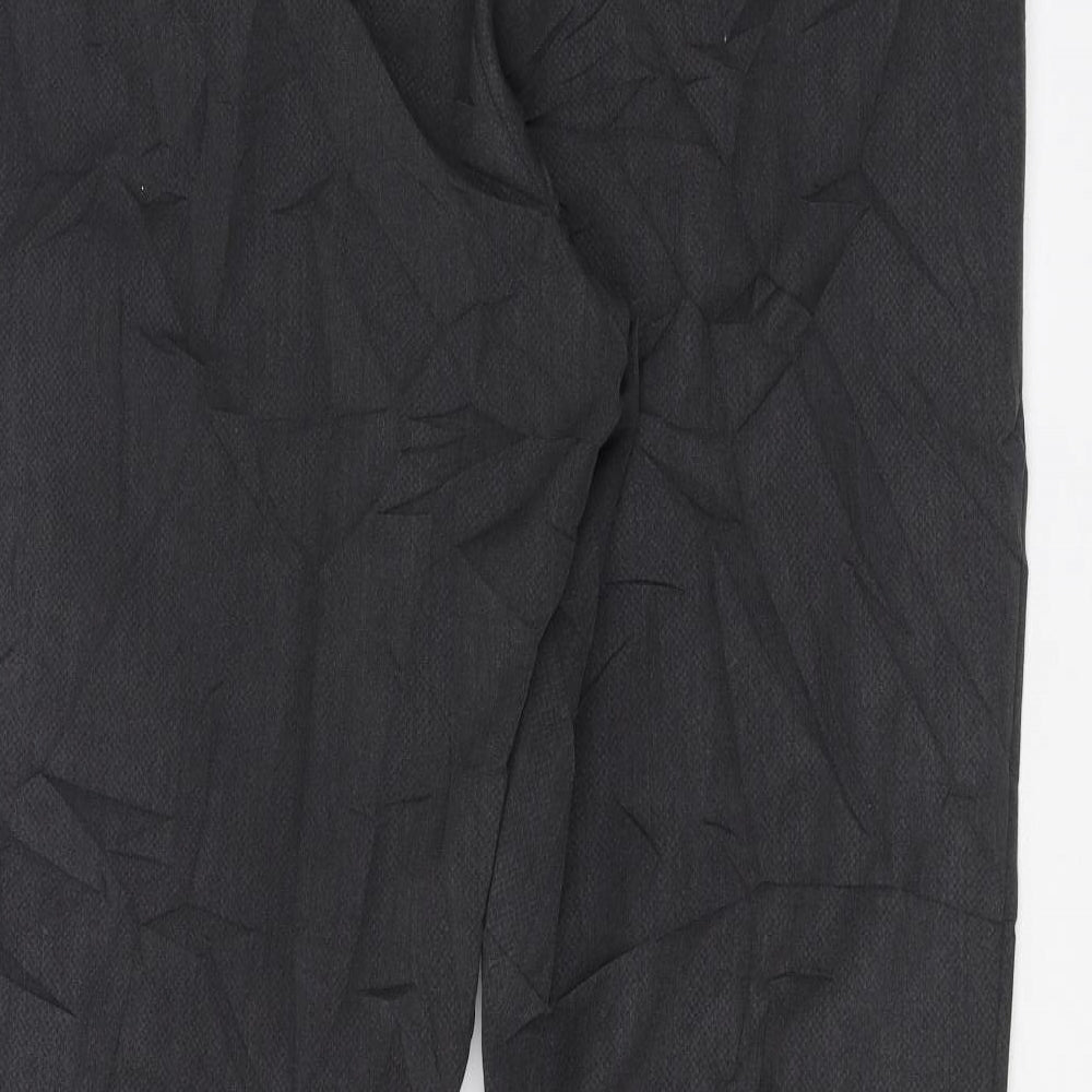 Marks and Spencer Womens Grey   Dress Pants Trousers Size 18 L28 in