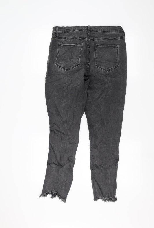 Gap Mens Black   Skinny Jeans Size 30 in L24 in - ripped details