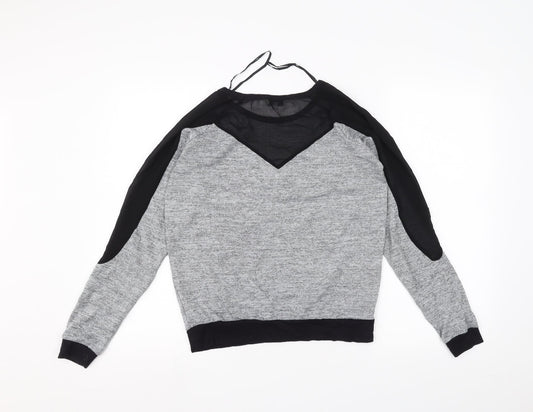 New Look Womens Grey   Pullover Jumper Size 10