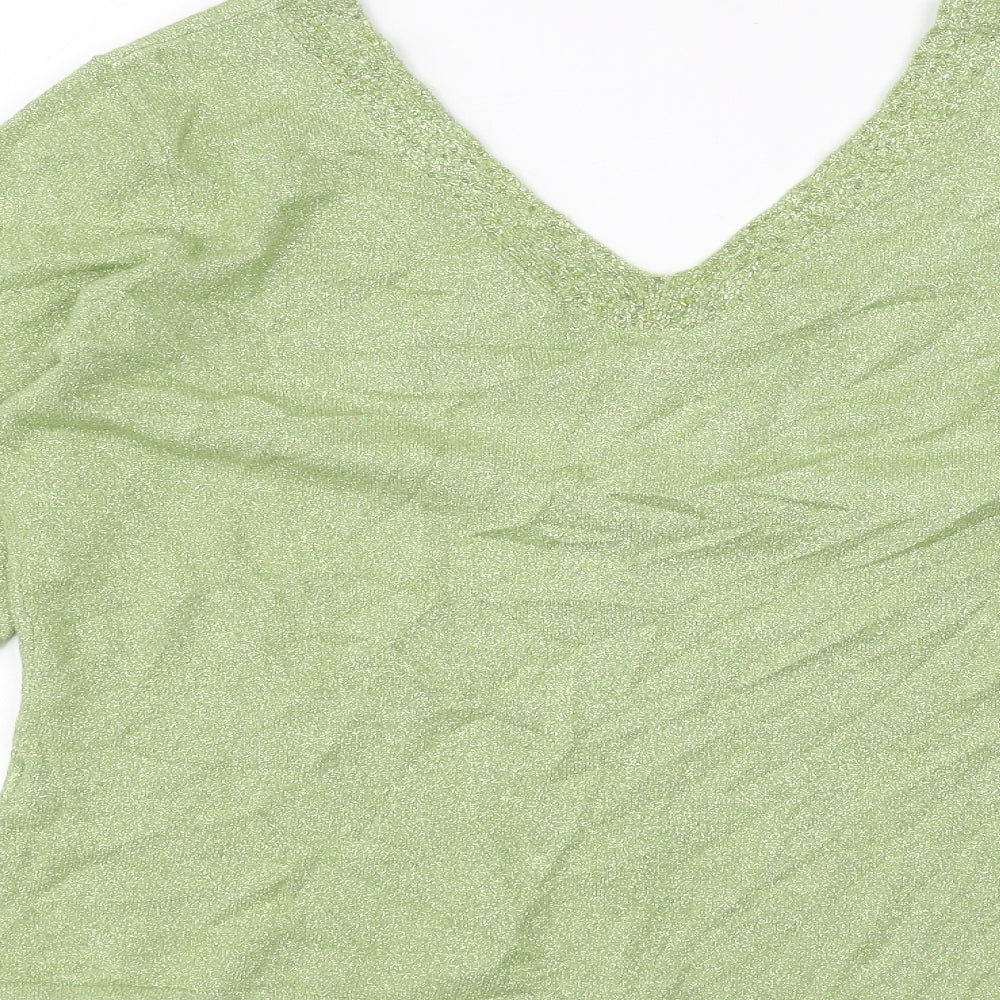 Minuet Womens Green   Pullover Jumper Size 12