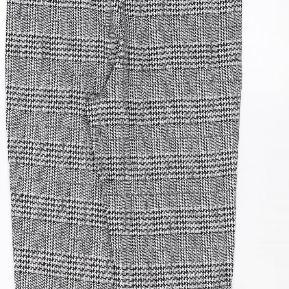 H&M Womens Grey   Trousers  Size S L26 in