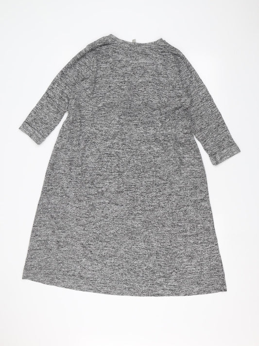 ASOS Womens Grey   A-Line  Size 10