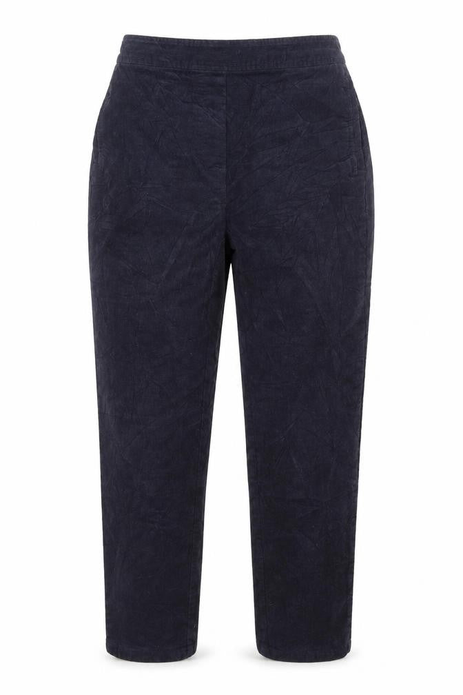 Marks and Spencer Womens Purple  Velvet Trousers  Size 10 L24 in