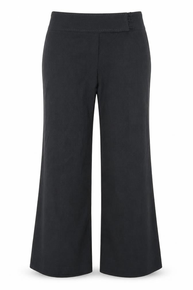 Marks and Spencer Womens Grey   Trousers  Size 14 L28 in