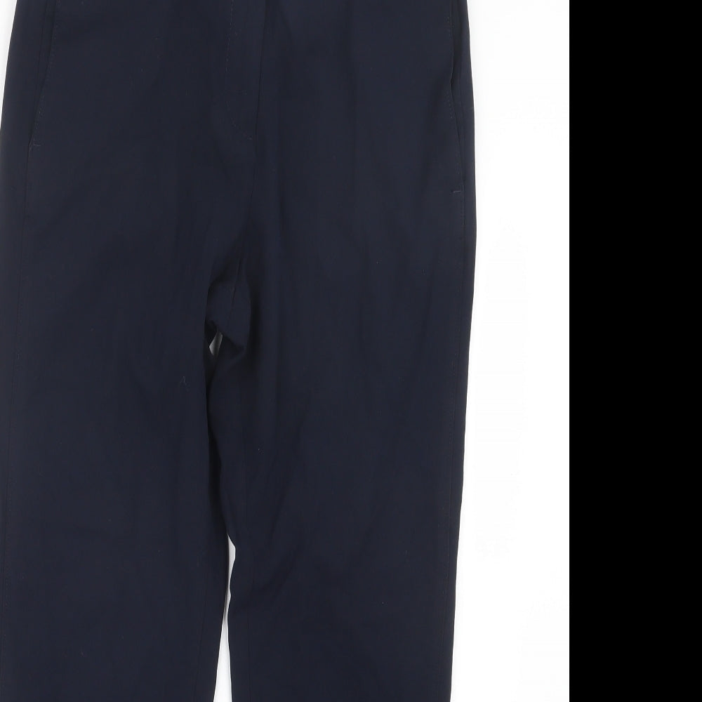 Marks and Spencer Womens Blue   Trousers  Size 10 L26.5 in