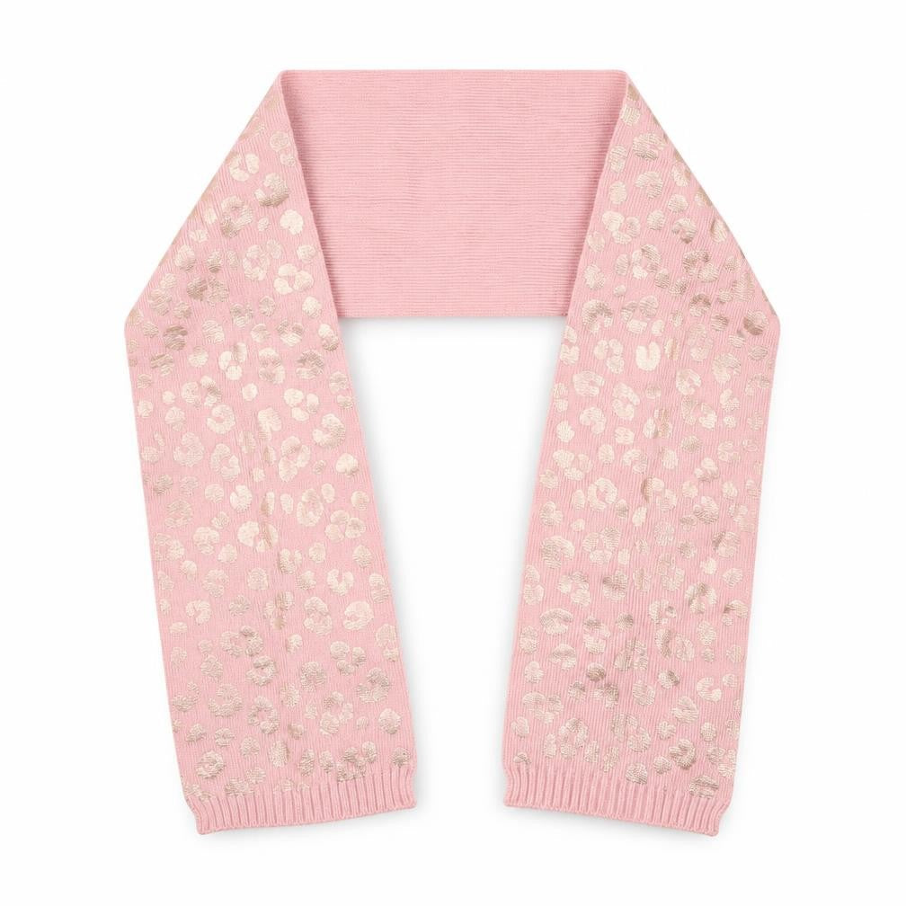 Marks and Spencer Girls Pink Animal Print  Rectangle Scarf Scarves & Wraps Size Regular  - Age 10-13