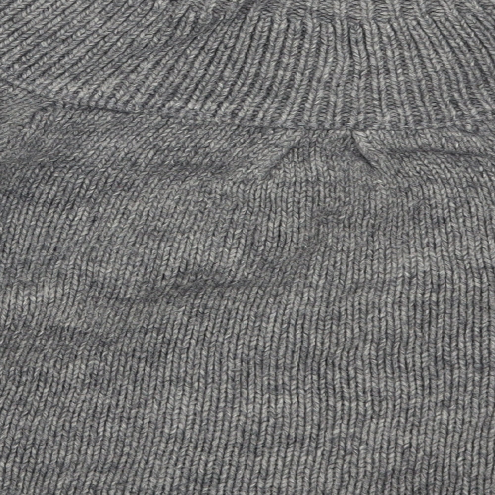 Debenhams Womens Grey  Knit Cardigan Jumper Size 10