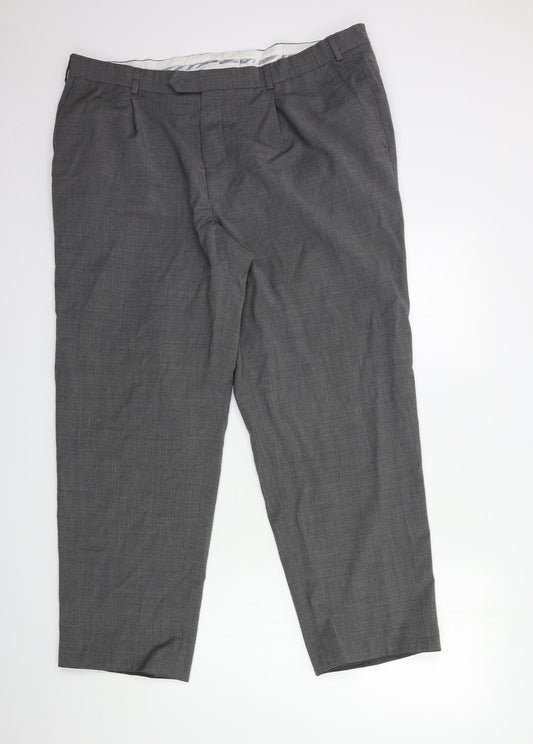 oascar jacobs Womens Grey   Trousers  Size 38 in L30 in