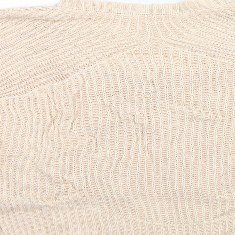 Topshop Womens Pink  Knit Pullover Jumper Size S