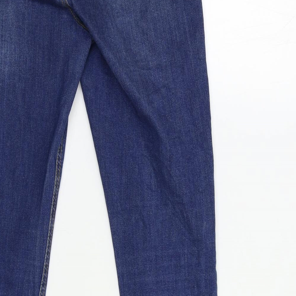 Preworn Womens Blue  Denim Skinny Jeans Size 26 in L28 in