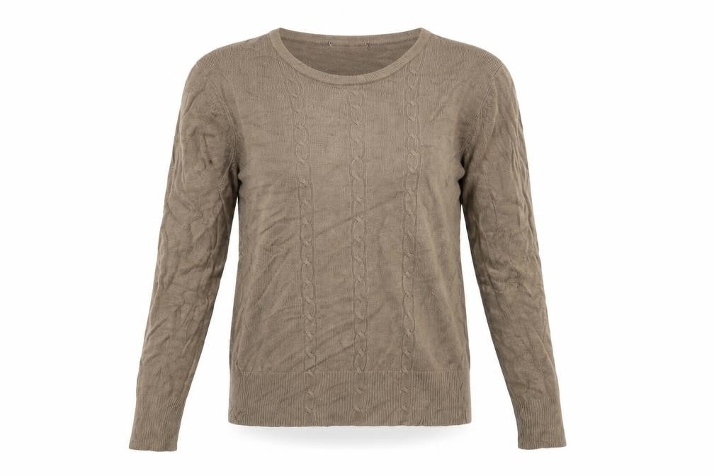 Preworn Womens Brown  Knit Pullover Jumper Size L