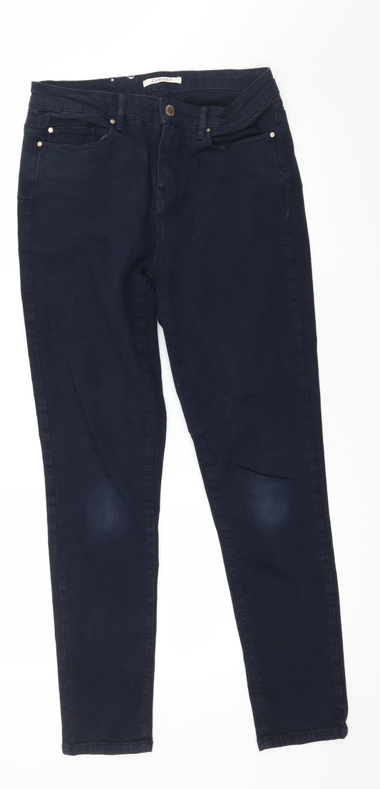 Camaïeu Womens Blue  Denim Skinny Jeans Size 30 in L29 in