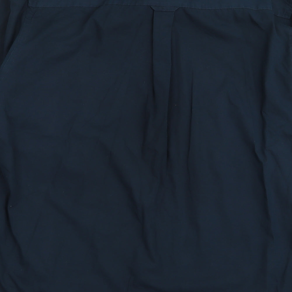 Maine Mens Blue    Button-Up Size M