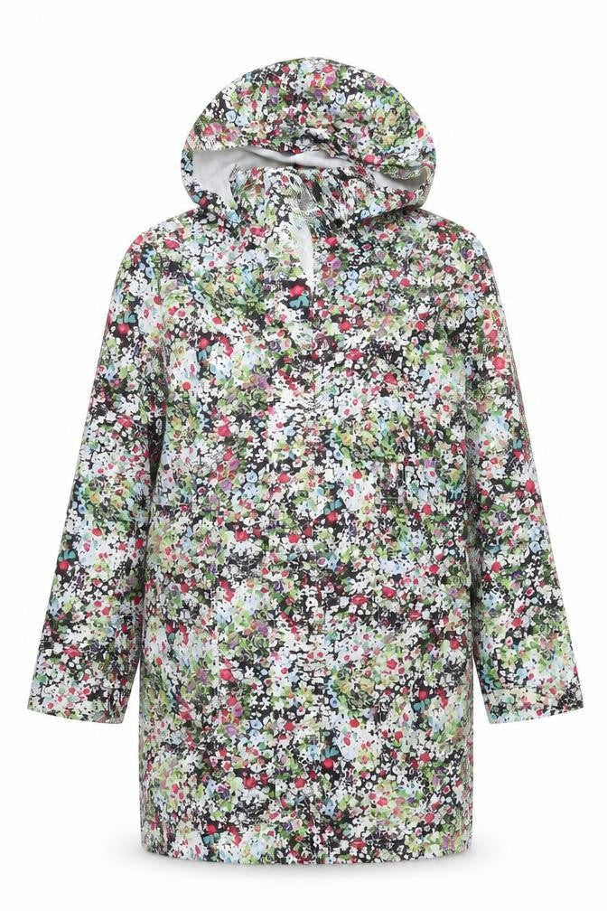 New Look Womens Multicoloured Floral  Jacket Coat Size 10