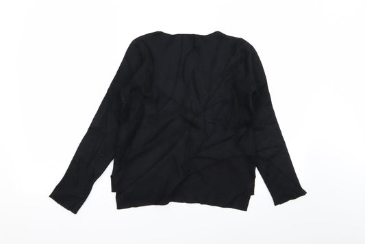 Zara Womens Black   Pullover Jumper Size S