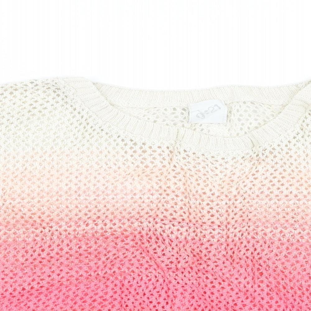 Asda George Womens Multicoloured   Pullover Jumper Size 8
