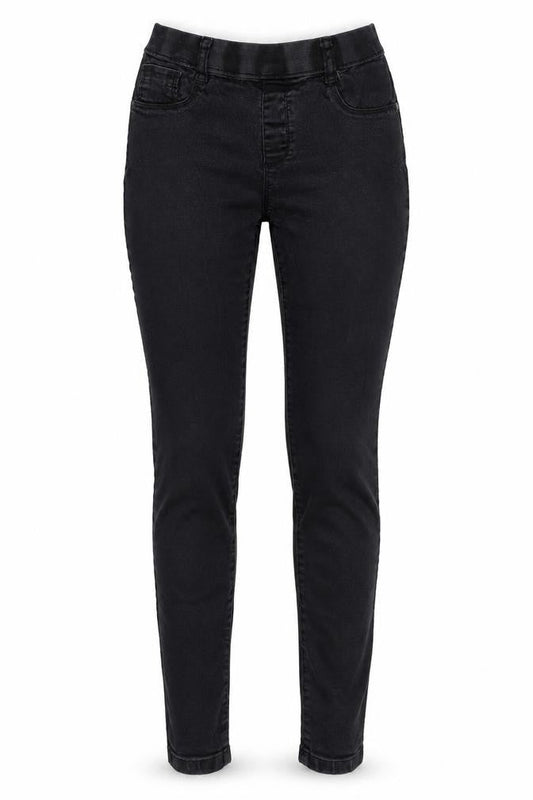 Eden Womens Grey  Denim Jegging Leggings Size 10 L26 in