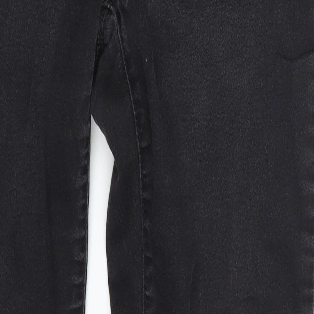 Eden Womens Grey  Denim Jegging Leggings Size 10 L26 in