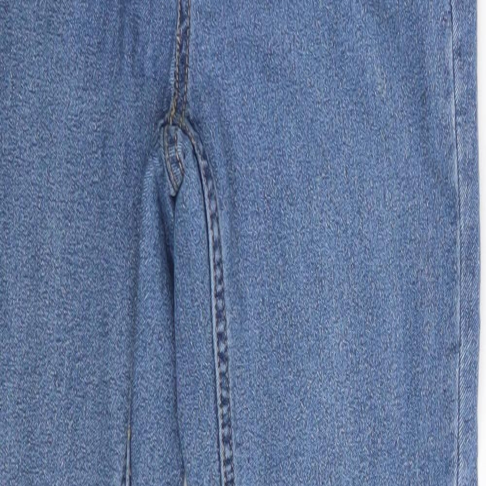 Divided Womens Blue  Denim Skinny Jeans Size 6 L27 in