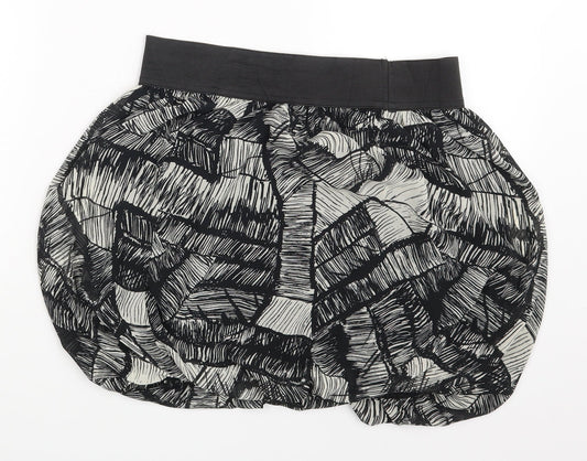 A.Y.K Womens Multicoloured Geometric  A-Line Skirt Size M