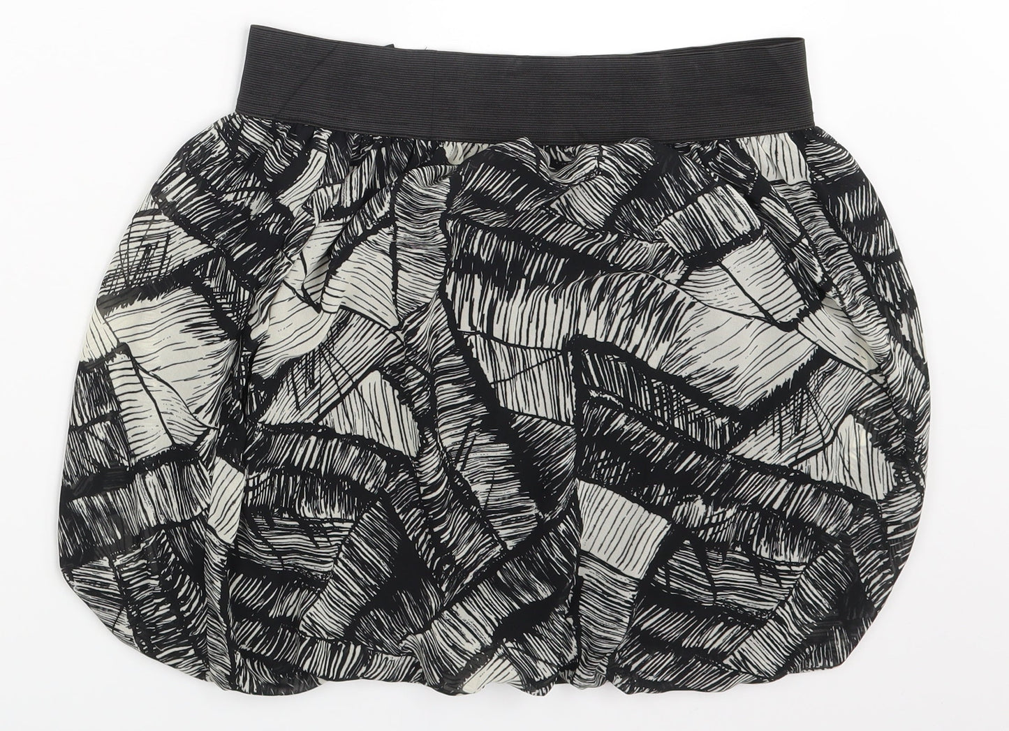 A.Y.K Womens Multicoloured Geometric  A-Line Skirt Size M