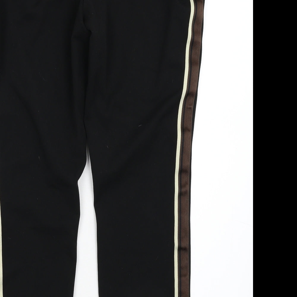 H&M Womens Black   Trousers  Size 14 L29 in