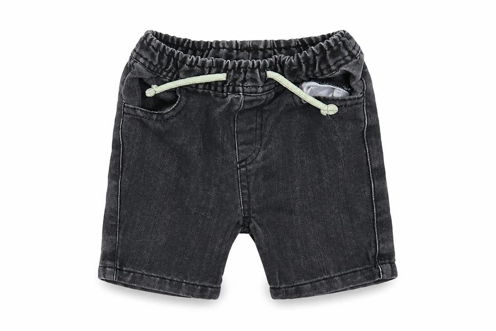 Primark Boys Black  Denim Cropped Jeans Size 12-18 Months