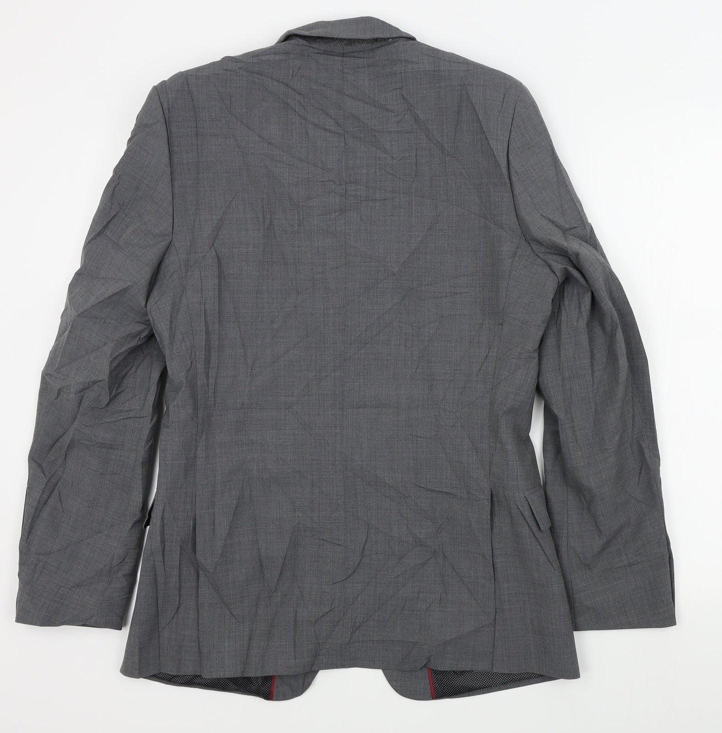 M&S Mens Grey   Jacket Suit Jacket Size 38