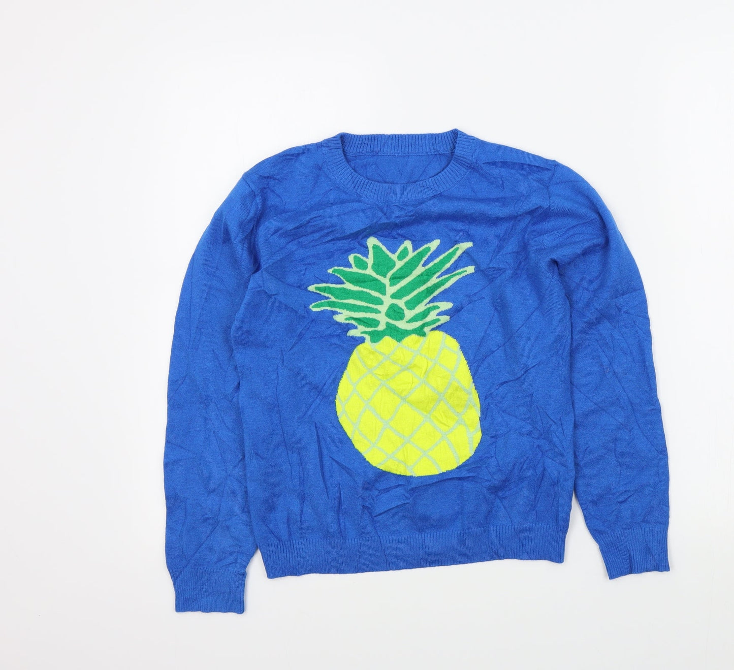 Zaful Womens Blue   Pullover Jumper Size M