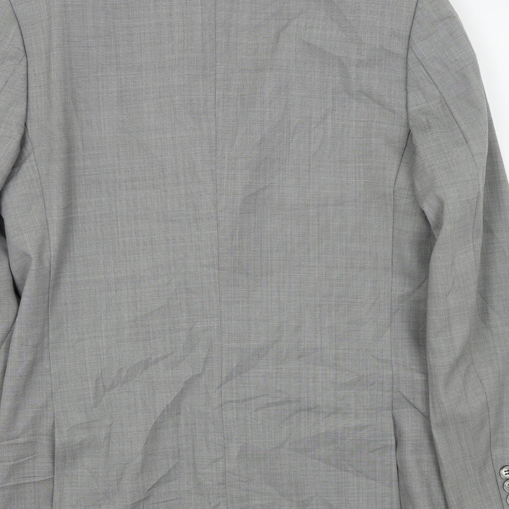 River Island Mens Grey   Jacket Suit Jacket Size 40