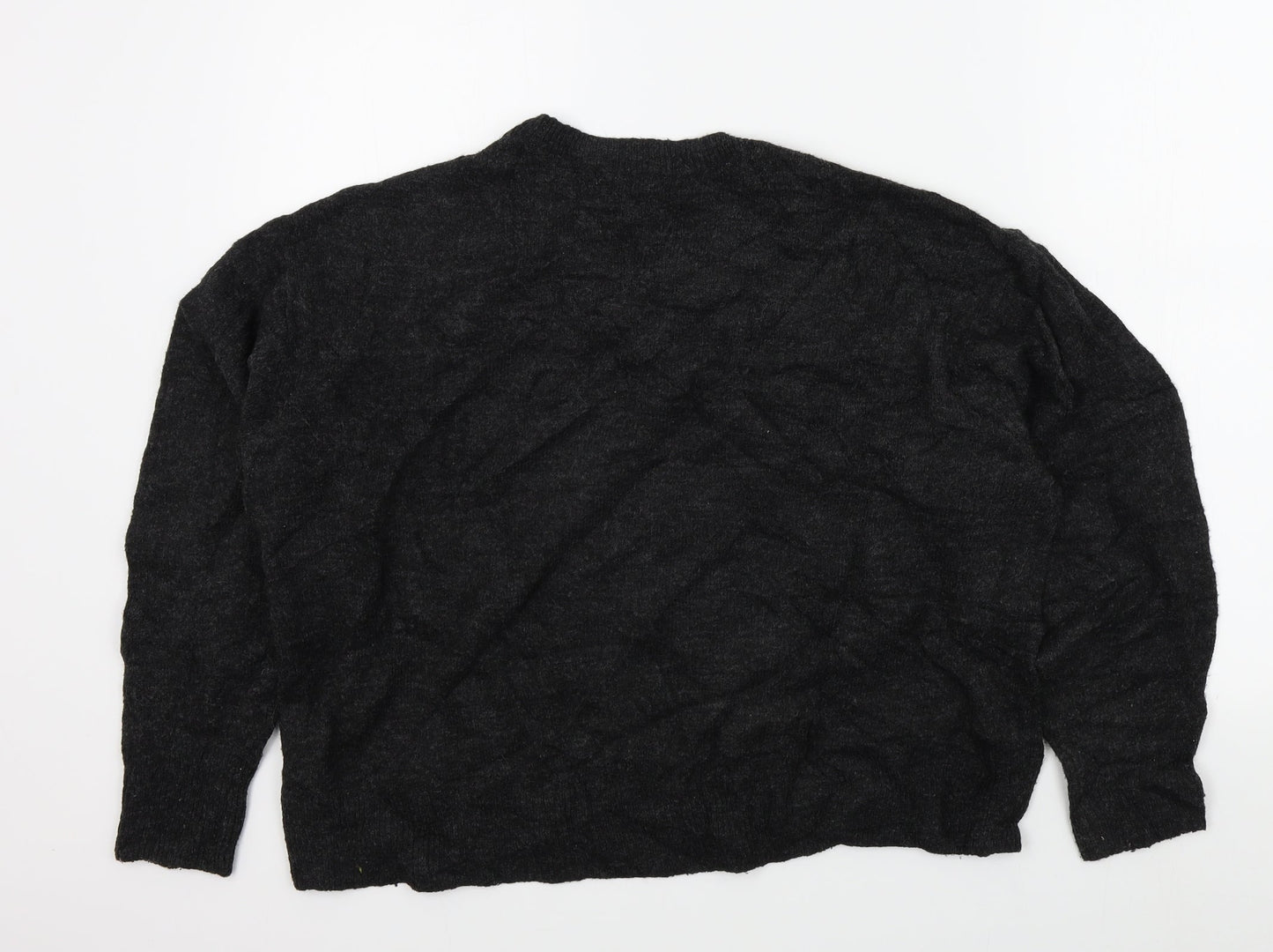 H&M Womens Grey   Pullover Jumper Size S