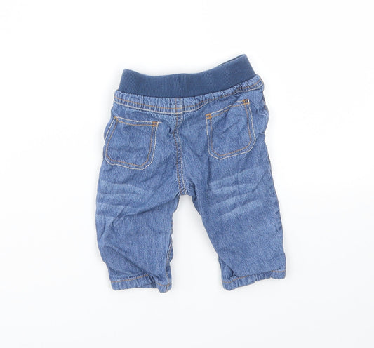 George Boys Blue   Capri Leggings Size 3-6 Months