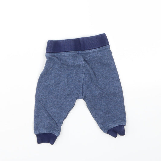 LILY&DAN Boys Blue   Capri Leggings Size 3-6 Months
