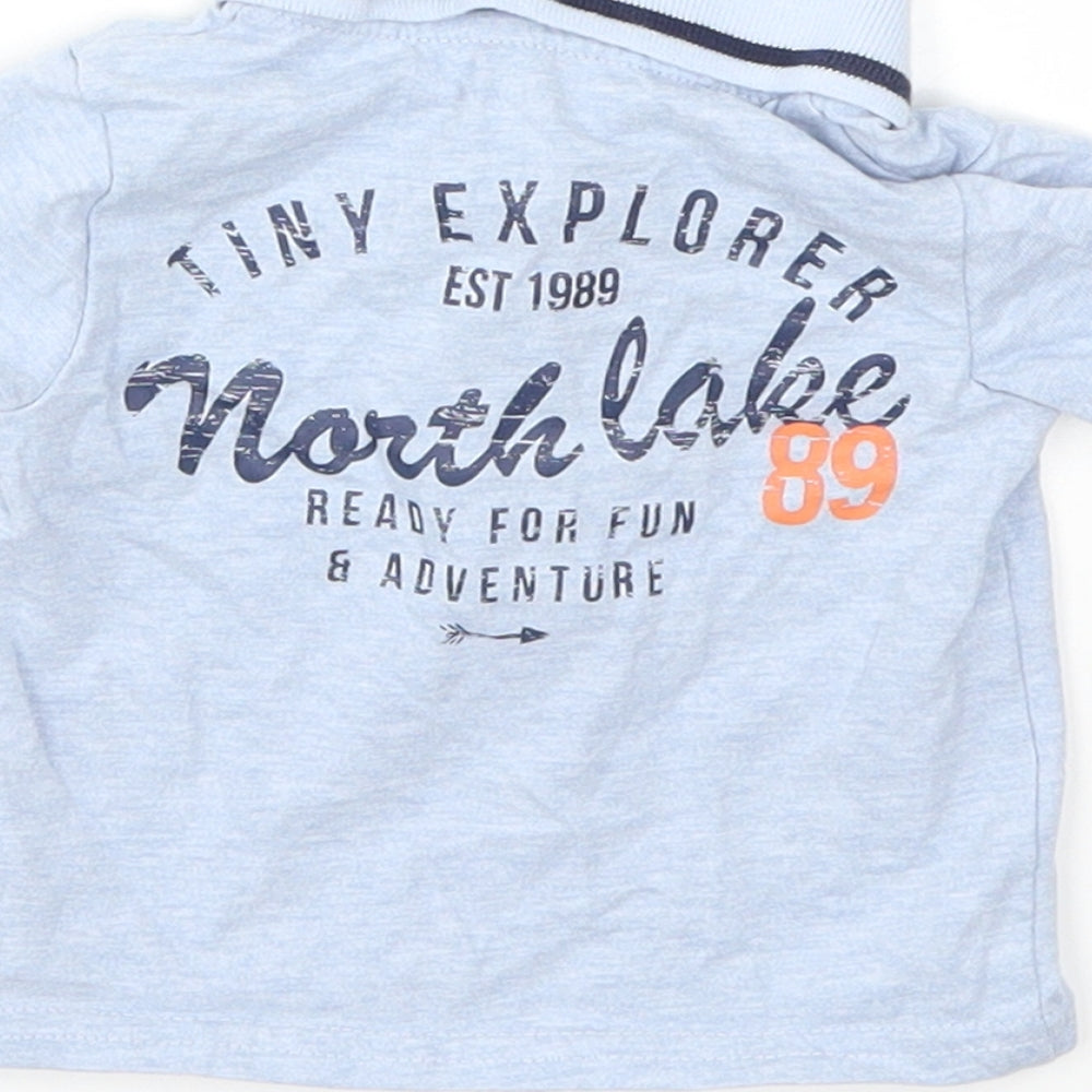 George Boys Blue   Basic T-Shirt Size 3-6 Months