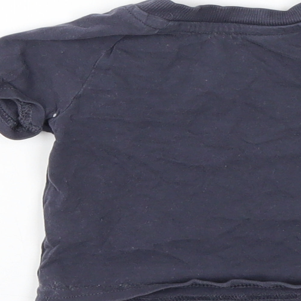 George Boys Blue   Basic T-Shirt Size 3-6 Months