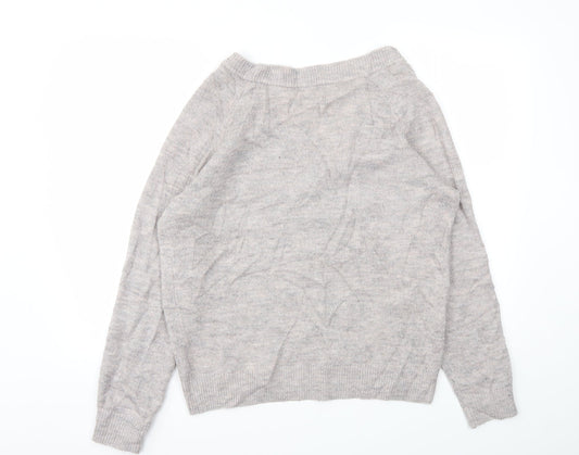 H&M Womens Purple   Pullover Jumper Size XS
