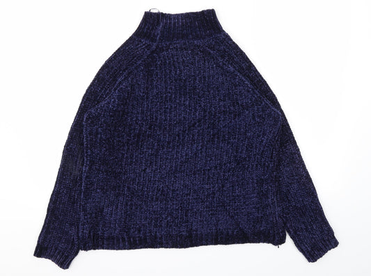 M&Co Womens Blue   Pullover Jumper Size 14