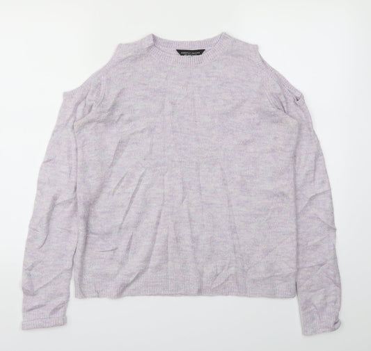 Dorothy Perkins Womens Purple   Basic T-Shirt Size 8