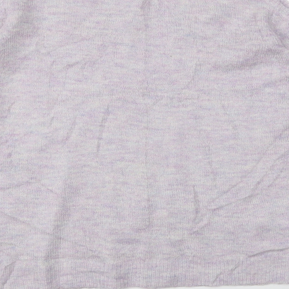Dorothy Perkins Womens Purple   Basic T-Shirt Size 8