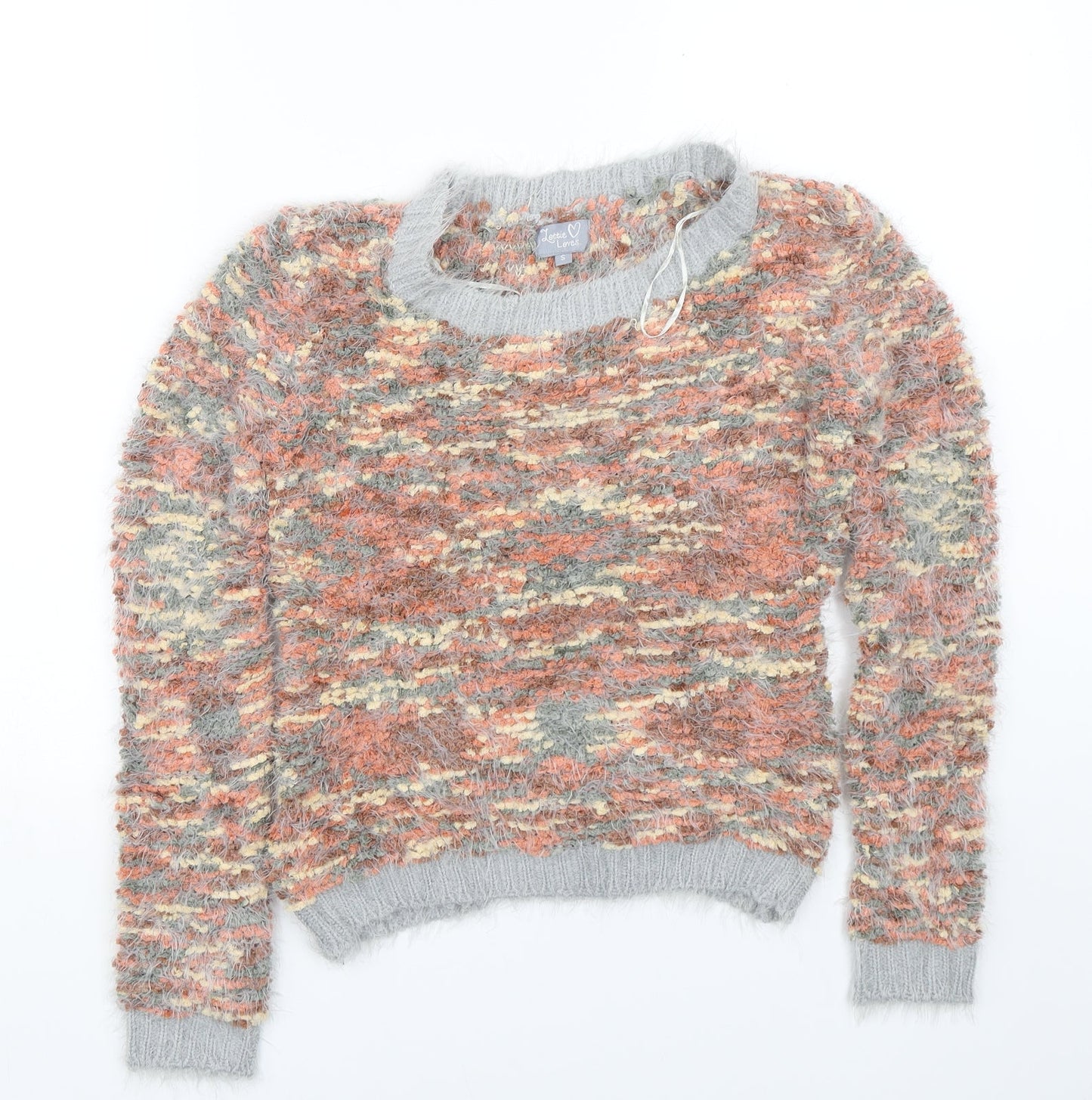 Little lovers Womens Multicoloured  Knit Pullover Jumper Size S
