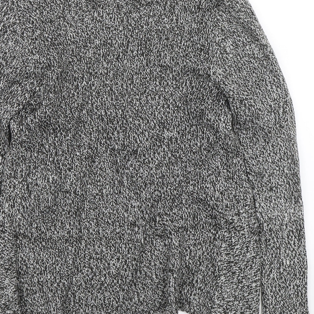 H&M Womens Black  Knit Cardigan Jumper Size XS